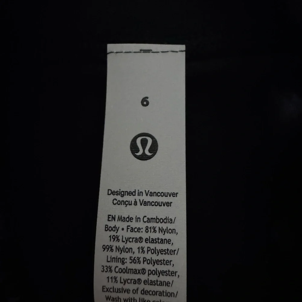 Lululemon NWT Black Polkadot Define Jacket - Picture 2 of 2